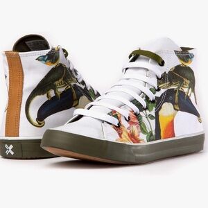 BLANX women'High-Top Limited-Edition Casual Cotton Casual Canvas‎ Classic sz 7